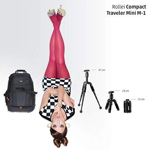 Trikojis Rollei Compact Traveler Mini M-1 juodas