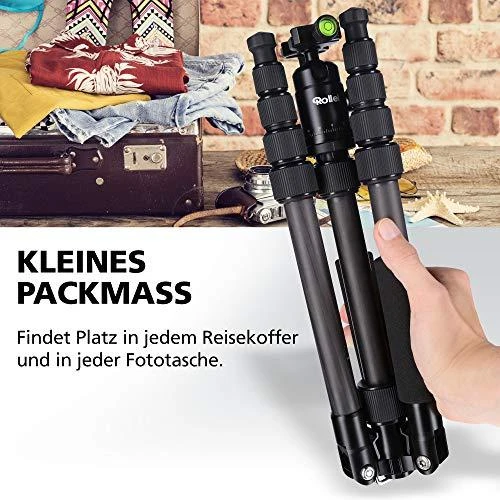 Rollei - kompaktiškas keliautojas Nr. I anglies juodumo
