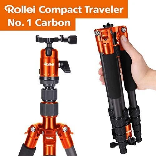 „Rollei“ – trikojis – anglies pluošto – kompaktiškas keliautojas Nr. 1