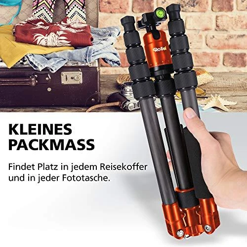 „Rollei“ – trikojis – anglies pluošto – kompaktiškas keliautojas Nr. 1