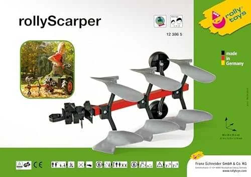 Rolly Toys Pług Daugiaskibis NIEMEYER Su Metaliniu Rėmu