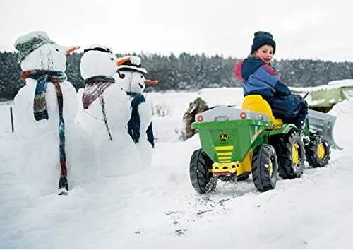 Rolly Toys Priekaba / Sėjiklis Smėlio Barstytuvas 2 in 1 John Deere