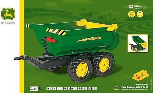 Rolly Toys „Rolly Toy RollyTrailer“ tracheris Halfpipe John Deere