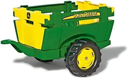 Rolly Toys Prikabinamas Priekabas JOHN DEERE su Atidarančiomis Durimis