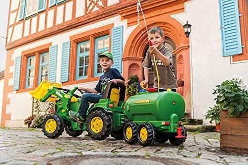 Rolly Toys Traukinys Cisternas John Deere Dviejų Ašių 30l