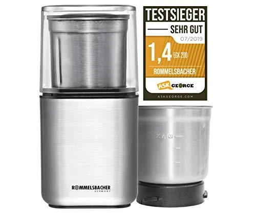 Kavamalė Rommelsbacher Spice and Coffee Grinder EGK 200 Nerūdijantis plienas, 200 W