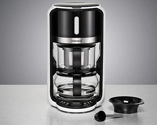 Virdulys Rommelsbacher TA 1200 Tea maker, Glass, Juodas, 1200 W, 1 L