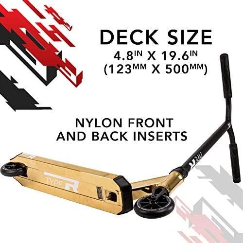 Root Industries Type R Triukų paspirtukas | Aukso/Juodos spalvos