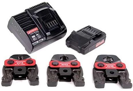 ROTHENBERGER Romax Compact TT SV15-22-28mm akumuliatoriaus slėgis