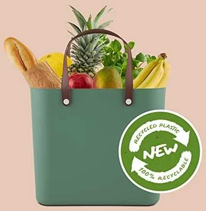 Pirkinių Maišelis - ROTHO Albula 25L Perdirbtas Plastikas Žalias