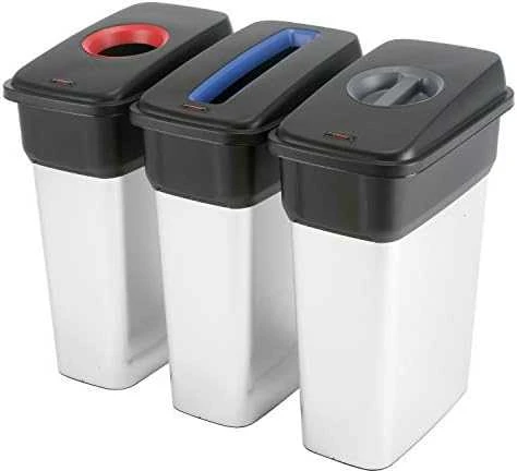 Lid, Rotho Selecto, 49x29x9cm, juodas, PP, with pilka handle