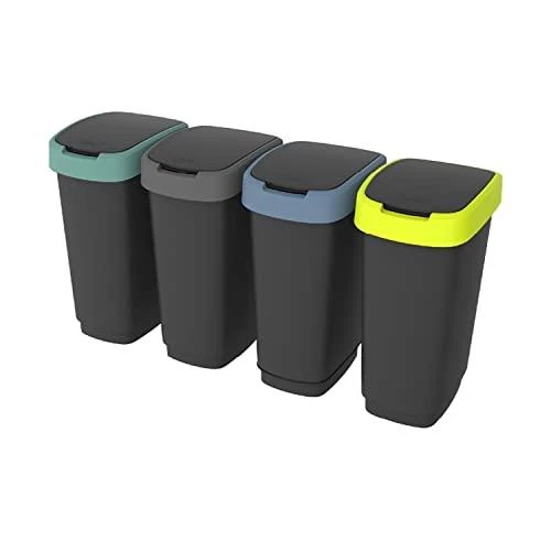 ROTHO Twist Mėlyna - trash bin – 25l