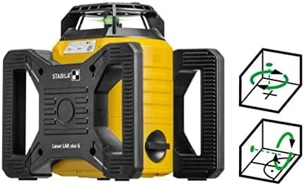Lazerinis rotacinis nivelyras LAR 160 + imtuvas REC 160 RG, žalias, Stabila