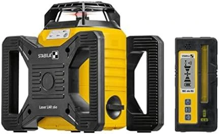 Lazerinis rotacinis nivelyras LAR 160 + imtuvas REC 160 RG, raudonas, Stabila