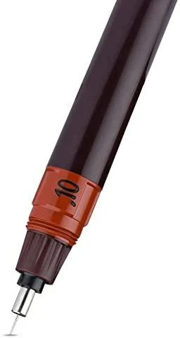 Isograph Rotring piešimo tušinukas - juodas 0,10 mm - 1903394