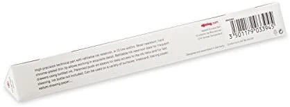 Isograph Rotring piešimo tušinukas - juodas 0,10 mm - 1903394