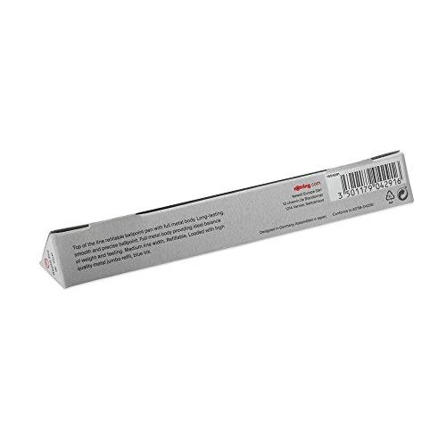 Rotring Roting Rapid Pro Tušinukas Chrome su Refill M-Mėlyna