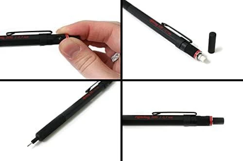 Dymo Automatinis pieštukas Rotring 500 0.7 Juoda Korpusas - 2186326