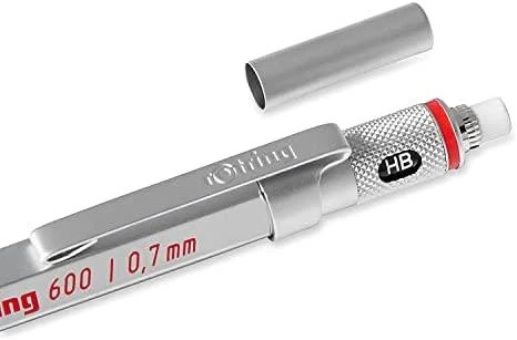 Automatinis pieštukas Rotring 600 0.7 Sidabrinis - 1904444
