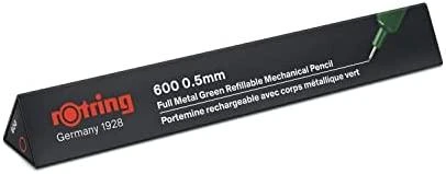 rotring 600 Mechaninis pieštukas metalinis tamsiai žalias 0,5 mm
