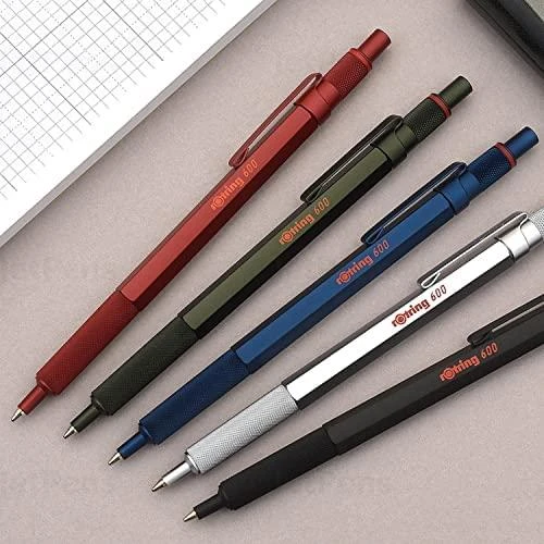 rotring 600 Tušinukas metalinis tamsiai žalias