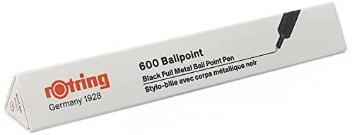 Rotring 600 Ballben Juodas tušinukas