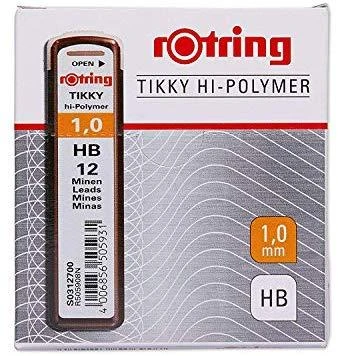 Grafitas pieštukui Rotring TIKKY 1,0 mm HB - S0312700