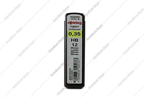Grafitas pieštukui Rotring TIKKY 0,35 mm HB - S0312410