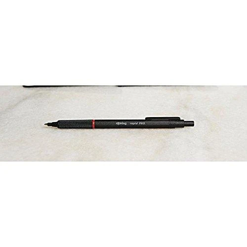 Rotring Rapid Pro profesionalus metalinis rašiklis, juodas 1904292