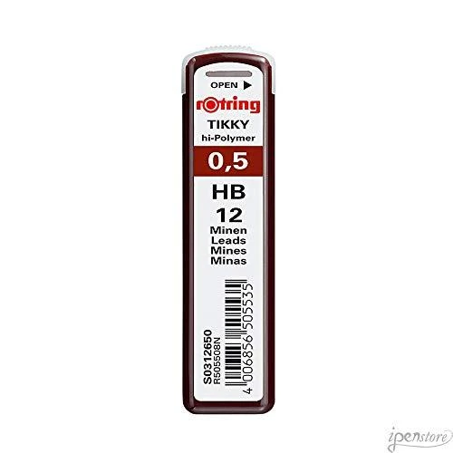 Grafitas pieštukui Rotring TIKKY 0,5 mm HB - S0312650