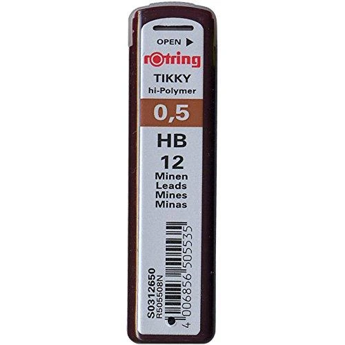 Grafitas pieštukui Rotring TIKKY 0,5 mm HB - S0312650