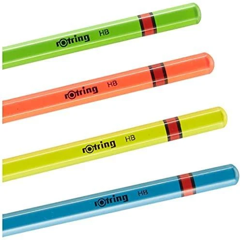 Rotring Core pieštukų rinkinys Neon HB 4 vnt. - 2094213