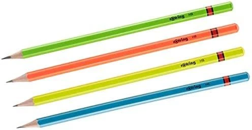Rotring Core pieštukų rinkinys Neon HB 4 vnt. - 2094213