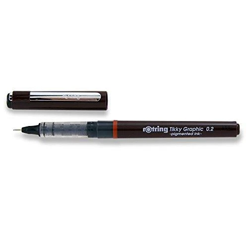 Rašiklis Piešimui / Braižymui Rotring Tikky Graphic 0.2 mm - 1904752
