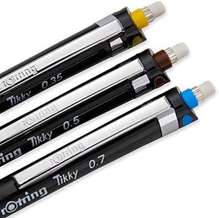 Automatiniai pieštukai Rotring TIKKY RD BLK CC - S0801310