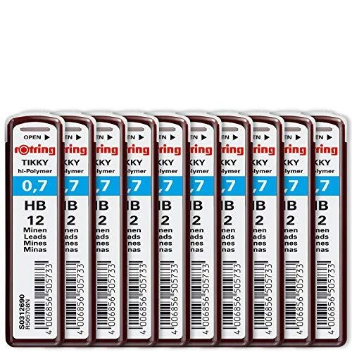 Grafitas pieštukui Rotring TIKKY 0,7 mm HB - S0312690