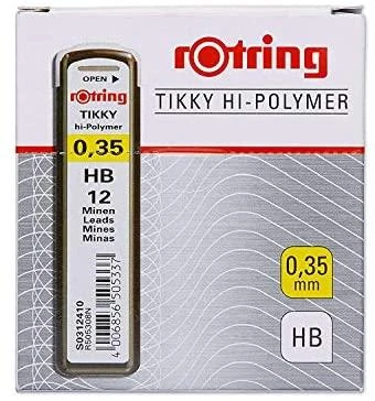Grafitas pieštukui Rotring TIKKY 0,7 mm HB - S0312690
