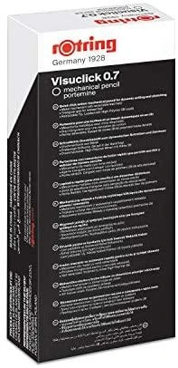 Automatinis pieštukas Rotring Visuclick 0.7mm 2B Mėlynas - 2088548