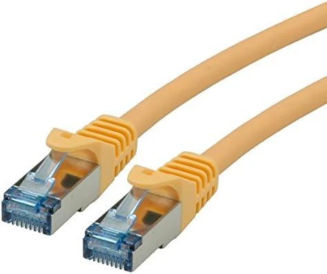 Roline ROLINE – Patch – Kabelis – RJ-45 (M) iki RJ-45 (M) – 7,5 m – SFTP – CAT 6a – geltonas (21.15.2826)