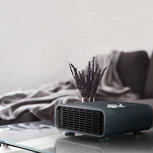 Rowenta Silence Comfort Elektrinis šildytuvas-ventiliatorius Vidaus Juoda, Sidabras 2400 W