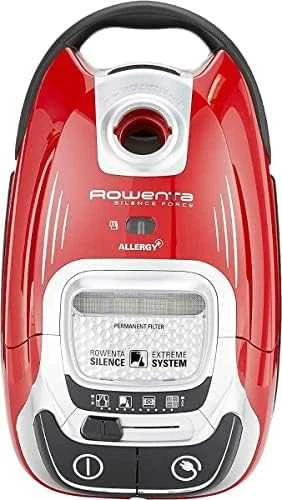ROWENTA Silence Force Allergy+ – dulkių siurblys raudonas