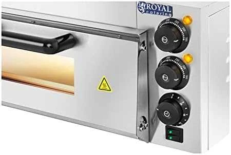 Elektrinė krosnelė Picos orkaitė 1x40cm vienos kameros 2000W 230V laikmatis 120min Royal Catering