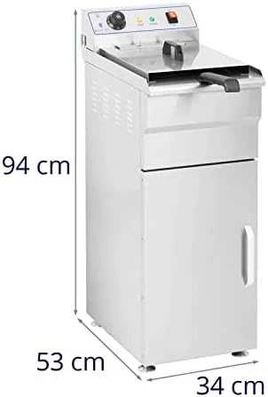 Royal Catering Gruzdintuvė laisvai pastatoma elektrinė spinta 400V 10L