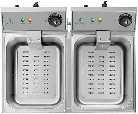 Royal Catering Gruzdintuvė elektrinė podwójna 2x5L