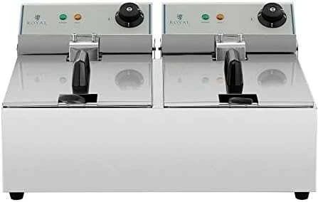 Royal Catering Gruzdintuvė elektrinė podwójna 2x5L