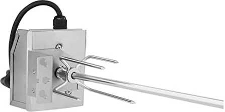 Royal Catering Rożen elektrinis sukamasis do grilli 2 obr./min 105cm