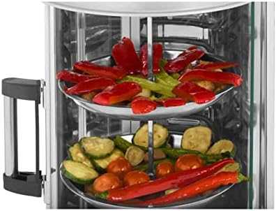 MINI skrudintuvo grilis kebabams giroskopas žuvies daržovės vertikaliai 4in1 1800W Royal Catering RCGV-1800