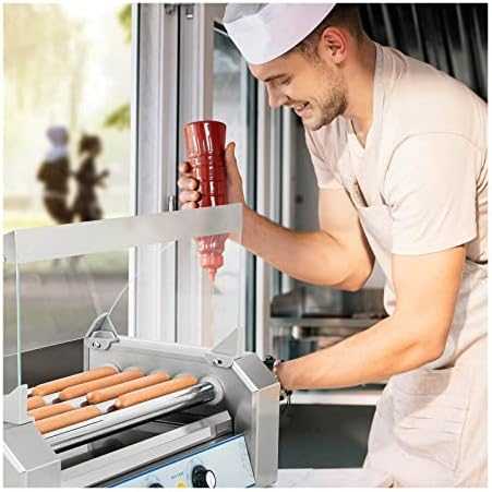 Royal Catering Grilis su dangteliu, ritininis grilis, dešrų šildytuvas, 5 suktinukai