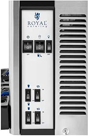 Royal Catering Granitor gėrimų aparatas slush šerbetas kokteiliai dvigubas 600 W 2 x 10 l