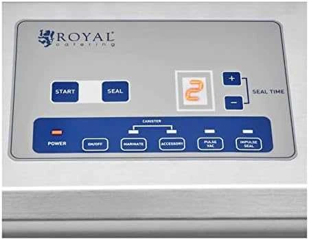 Royal Catering Juostinė vakuuminio pakavimo mašina maistui 31 cm 580 W